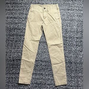 American Eagle Outfitters Flex Athletic Skinny Khaki Pants